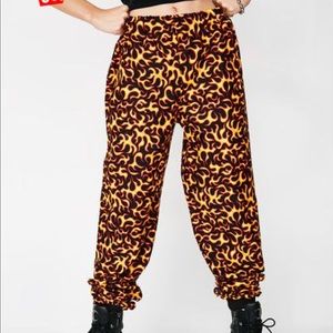 NWOT DOLLS KILLS FIREBREATHER JOGGERS
